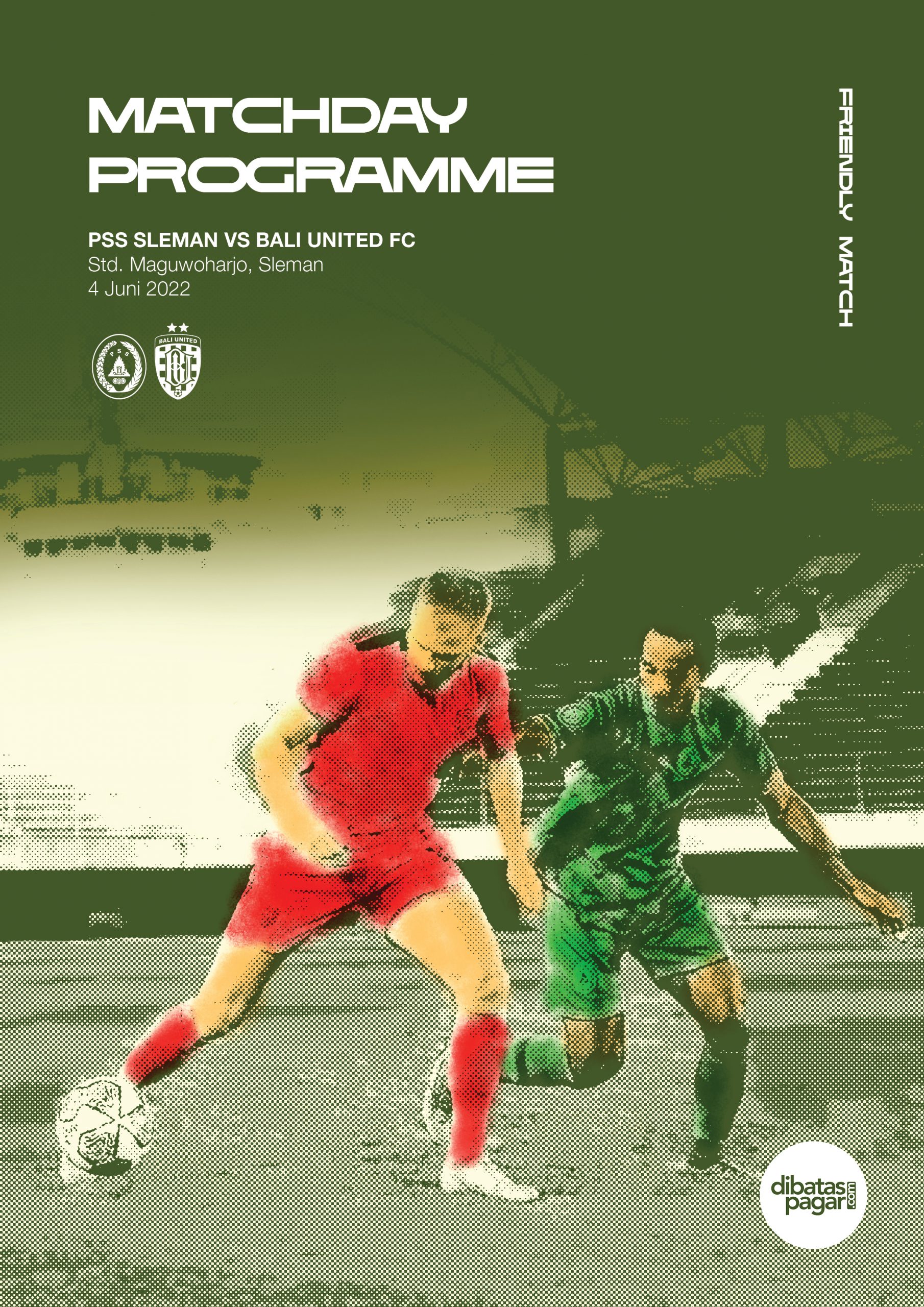 Matchday Programme: vs Bali United [Friendly Match]